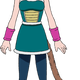 Gine, la madre de Goku.